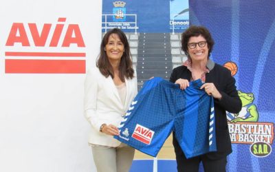 AVIA, NUEVO COLABORADOR DEL GIPUZKOA BASKET