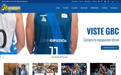 NUEVA PÁGINA WEB DEL GIPUZKOA BASKET