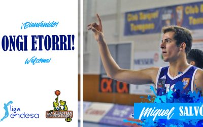 MIQUEL SALVÓ SE INCORPORÁ AL GBC POR 4 TEMPORADAS