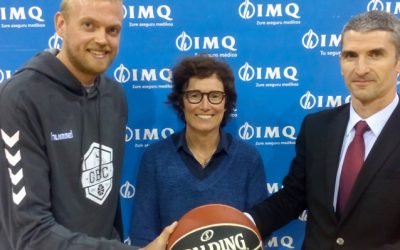 IMQ SE CONVIERTE EN LA ASEGURADORA MÉDICA OFICIAL  DEL GIPUZKOA BASKET POR TERCER AÑO CONSECUTIVO