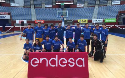 ¡ENTRENAMIENTO CON REBEC Y PÉREZ GRACIAS A ENDESA BASKET LOVER!