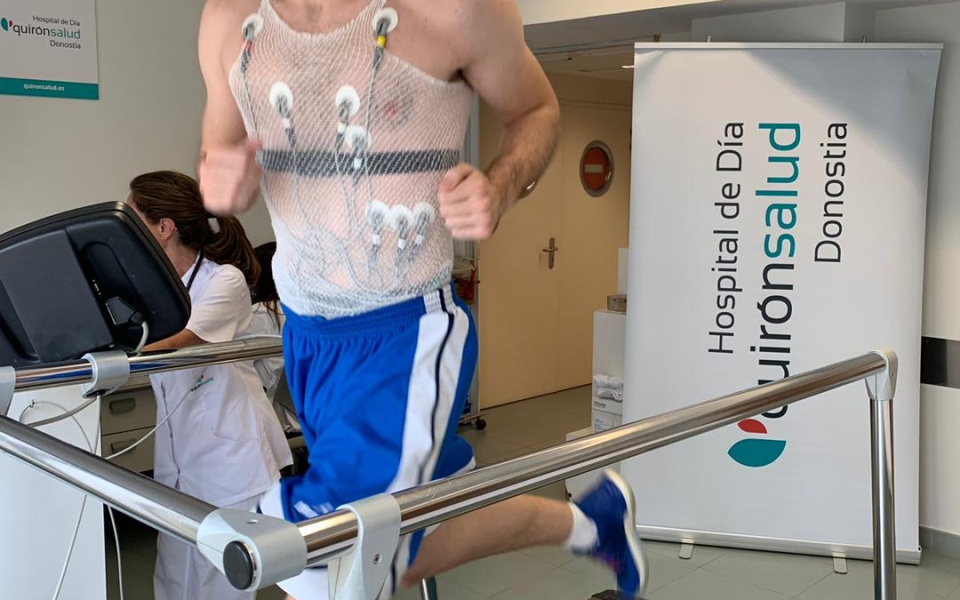 DELTECO GIPUZKOA BASKET TALDEKO JOKALARIEK QUIRONSALUD DONOSTIA HOSPITALEAN BURUTU DITUZTE AZTERKETA MEDIKOAK