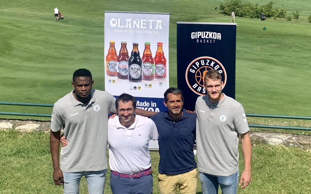 PRESENTADOS LAZAR MUTIC Y BIRAM FAYE DE LA MANO DE CERVEZAS OLAÑETA