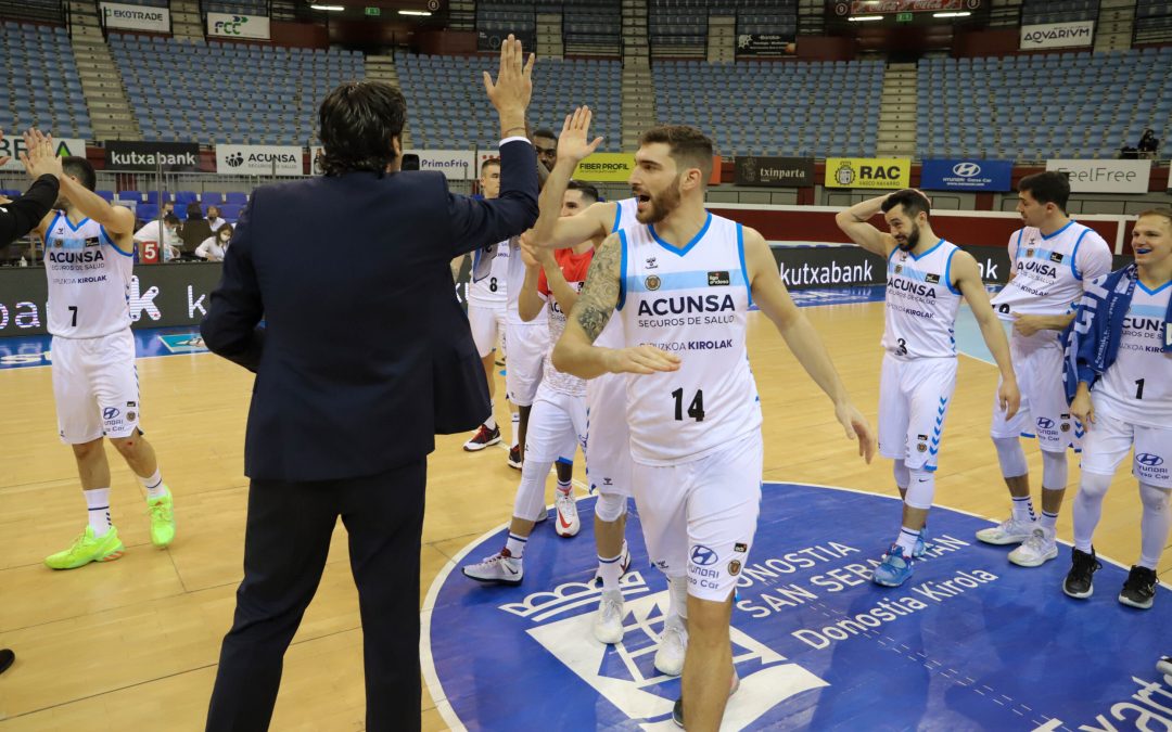 ACUNSA GIPUZKOA BASKET – MOVISTAR ESTUDIANTES (81-79)