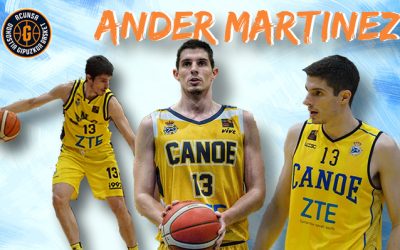 ANDER MARTÍNEZ ACUNSA GIPUZKOA BASKETEKO HEGAL BERRIA