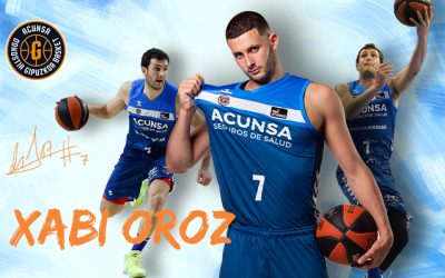 XABI OROZEK ACUNSA GIPUZKOA BASKETEN JARRAITUKO DU
