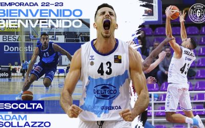 ADAM SOLLAZZO REGRESA AL GIPUZKOA BASKET