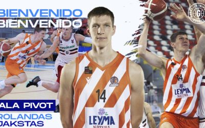 ROLANDAS JAKSTAS LLEGA PARA DOS MESES