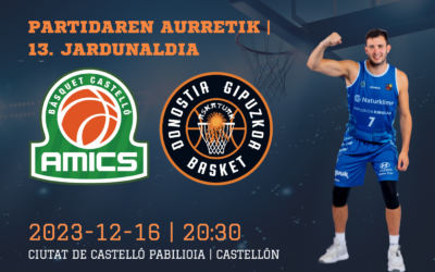 PARTIDAREN AURRETIK 13. JARDUNALDIA | Castellora berriz irabaztera