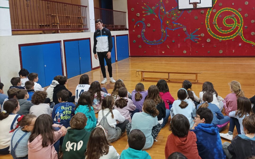 Visita a la ikastola Axular Lizeoa