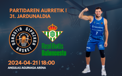 PARTIDAREN AURRETIK 31. JARDUNALDIA | Igande arratsalderako plan ezin hobea