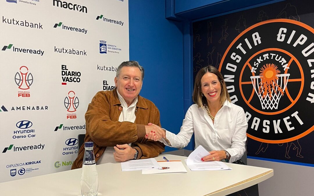 LAS FUNDACIONES GIPUZKOA BASKET Y EMAÚS FIRMAN UN CONVENIO DE COOPERACIÓN