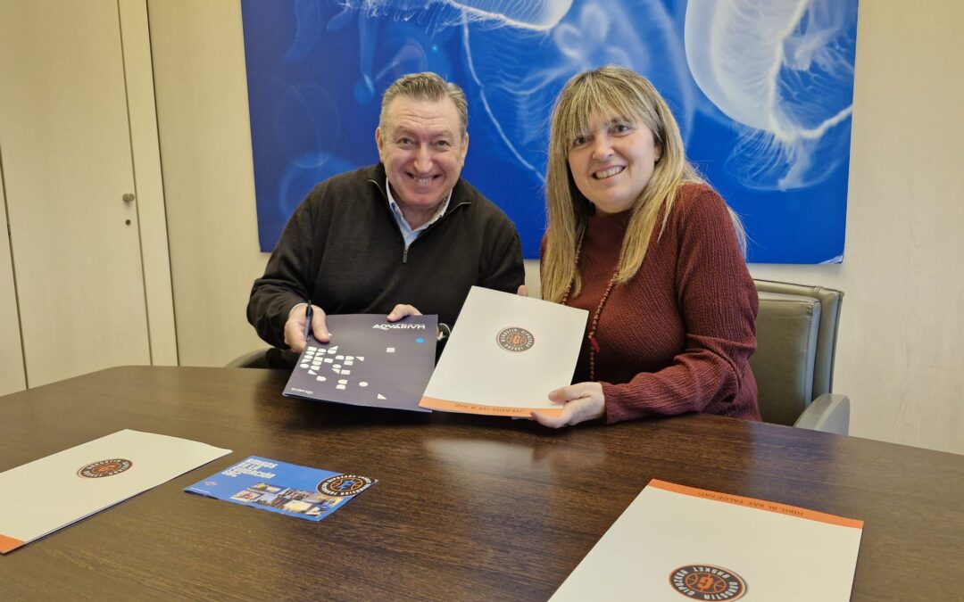 EL AQUARIUM DE DONOSTIA Y LA FUNDACIÓN GIPUZKOA BASKET FIRMAN UN CONVENIO DE COLABORACIÓN