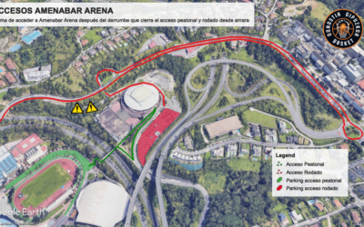 CAMBIO DE ACCESO AMENABAR ARENA