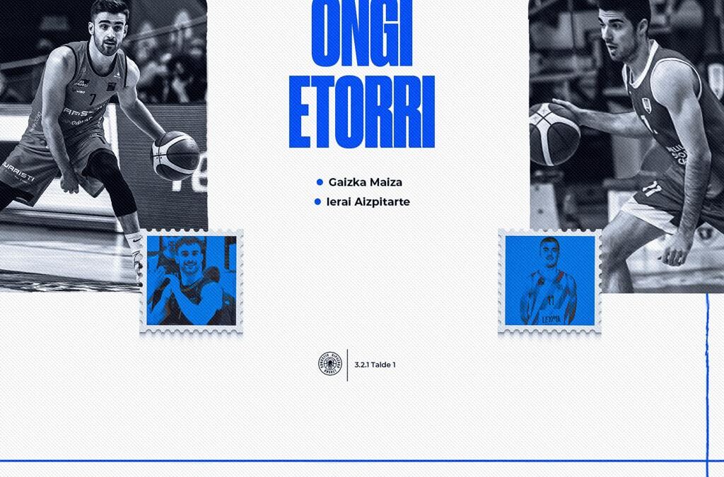 GAIZKA MAIZA Y IERAI AZPITARTE NUEVOS JUGADORES DE  INVEREADY GIPUZKOA BASKET