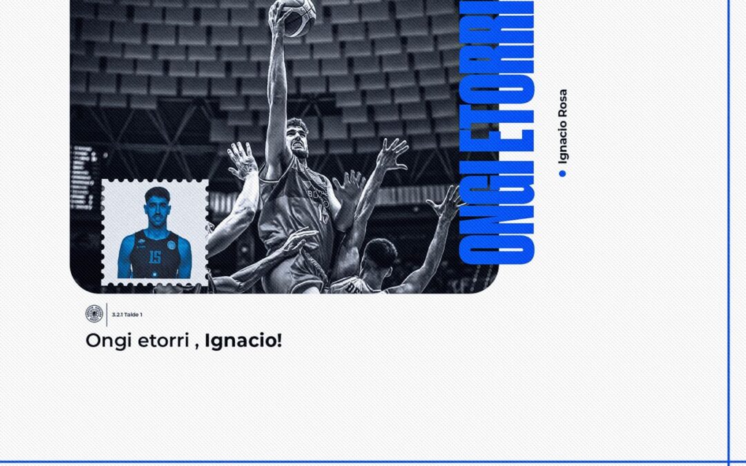 IGNACIO ROSA, NUEVO FICHAJE DE INVEREADY GIPUZKOA BASKET