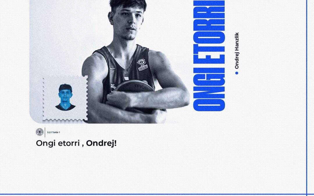 ONDREJ HANZLIK, NUEVO JUGADOR DE INVEREADY GIPUZKOA BASKET