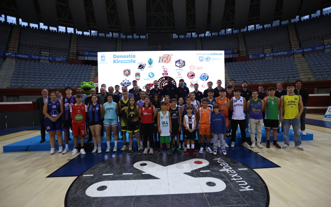 Presentación Institucional del Inveready Gipuzkoa Basket 2025/2026