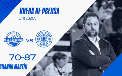 POST PARTIDO | J.9 LIGA | FLEXICAR FUENLABRADA 70 – 87 INVEREADY GIPUZKOA