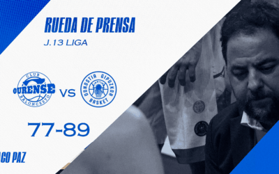 CRÓNICA – AIRCARGOBOOKIN OURENSE 77-89 INVEREADY GIPUZKOA BASKET | JORNADA 13