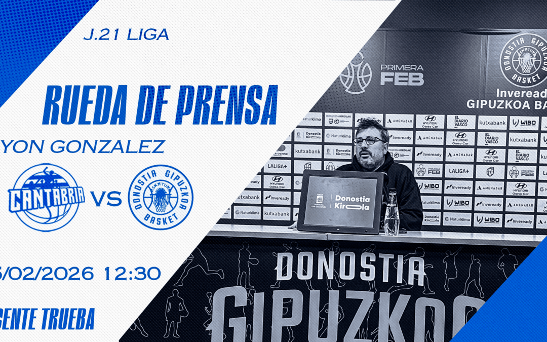 RUEDA DE PRENSA PREVIA | YON GONZALEZ | J.21 LIGA
