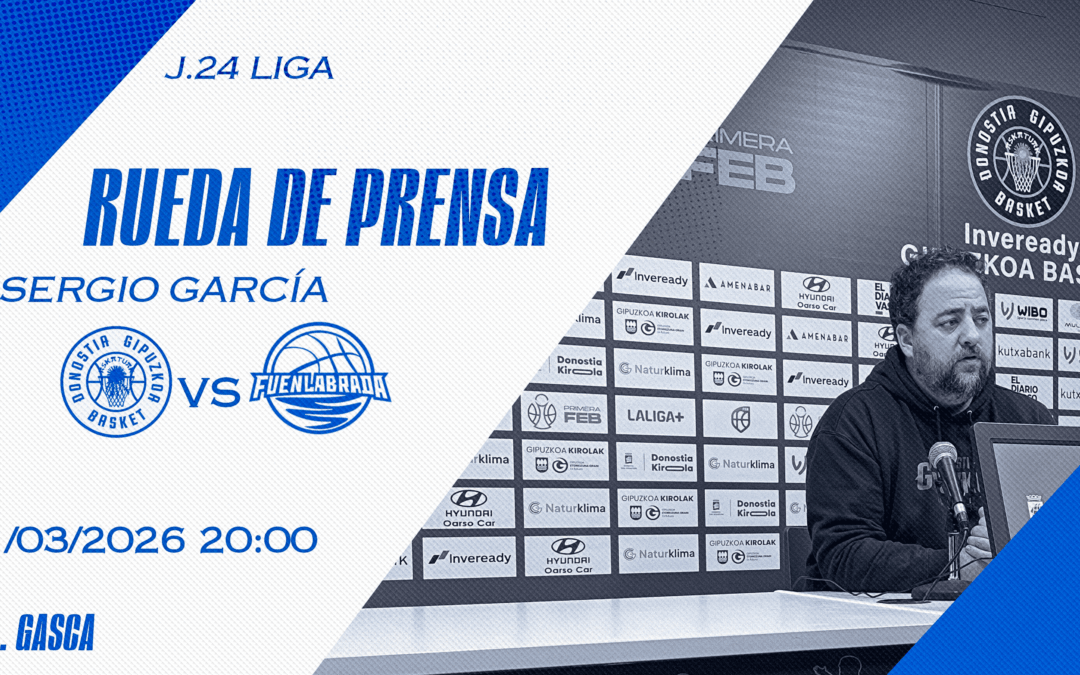 RUEDA DE PRENSA PREVIA | SERGIO GARCÍA | J.24 LIGA