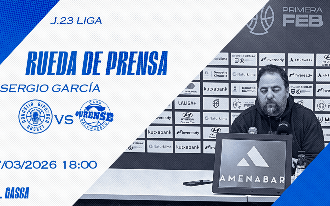 RUEDA DE PRENSA PREVIA | SERGIO GARCÍA | J.23
