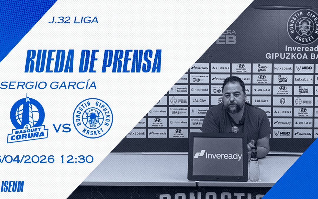 RUEDA DE PRENSA PREVIA | SERGIO GARCÍA | J.32 LIGA