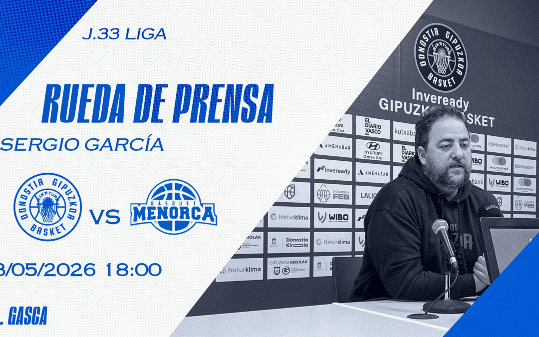 Atariko prentsaurrekoa | Sergio García | J.33 Liga